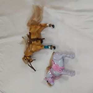 Horse and Pony Set  11" Doll Accessory Toys Collectible Christmas Birthday Toys